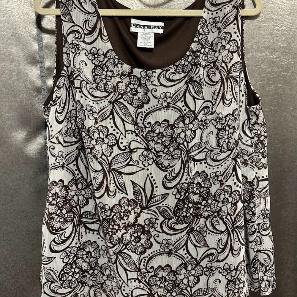 Dana Kay Top Blouse Size 18W